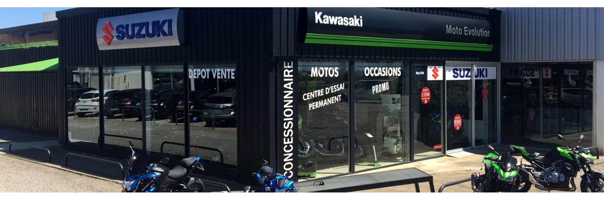 Moto Evolution Suzuki & Kawasaki Narbonne